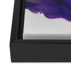 Violet Aura Framed Canvas Print Gallery Image 3