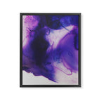 Violet Aura Framed Canvas Print Gallery Image 6
