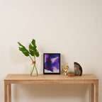 Violet Aura Framed Canvas Print Gallery Image 4
