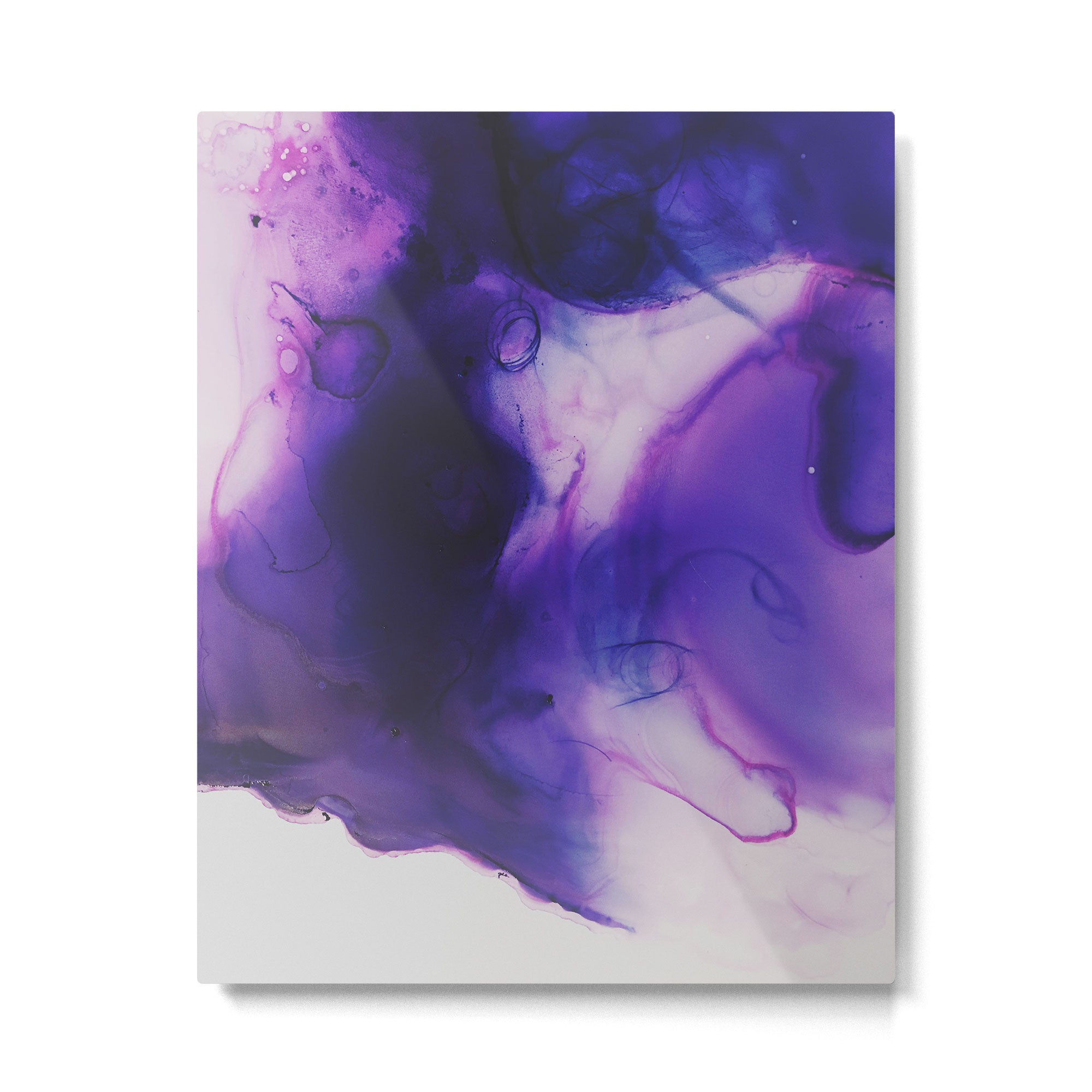Violet Aura Metal Print Gallery Image 4