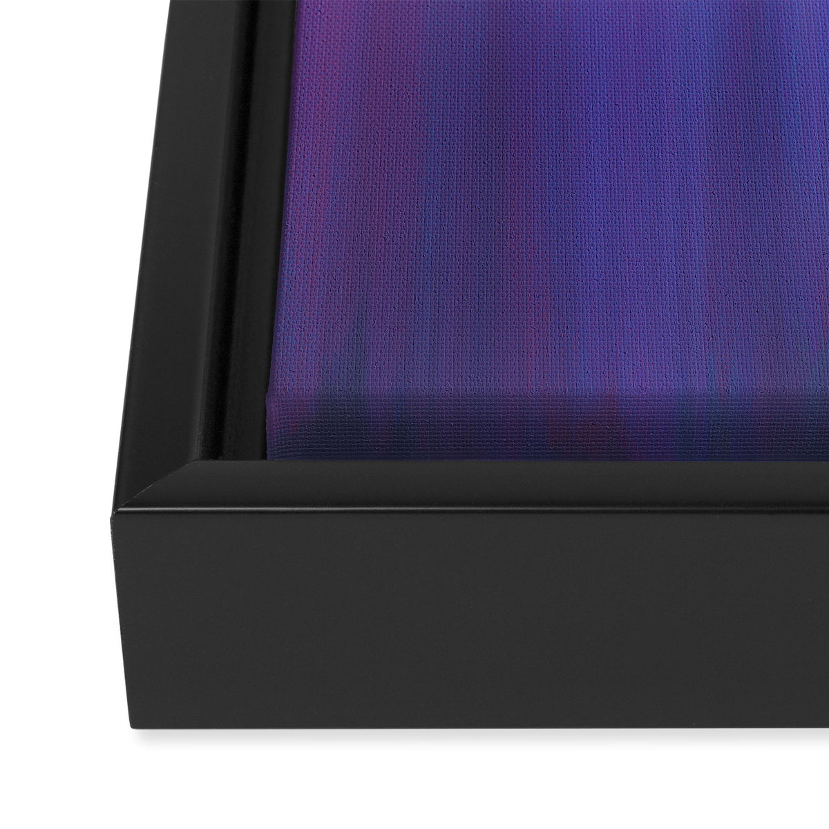Violet Chromatic Framed Canvas Print Gallery Image 3