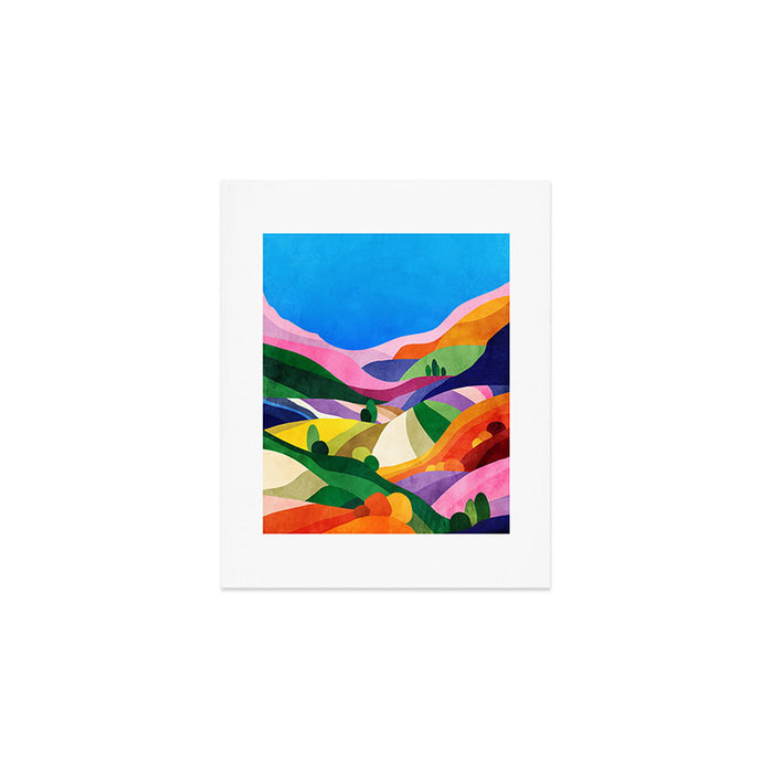 Blooming fields Art Print Gallery Image 1