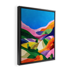 Blooming fields Framed Canvas Print Gallery Image 2