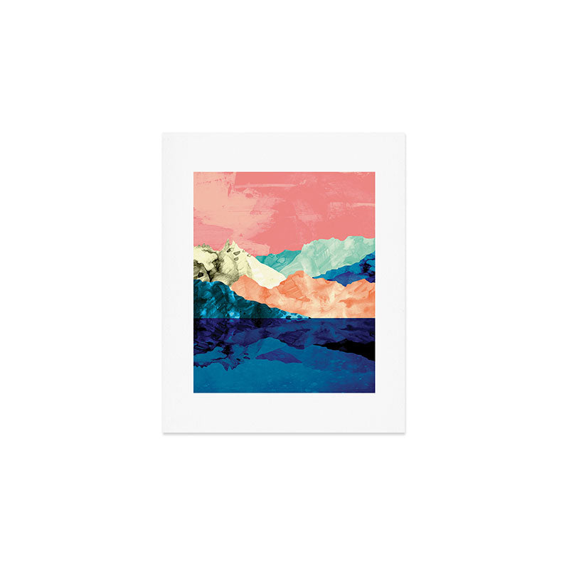 Blue waters Art Print Gallery Image 1