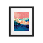 Blue waters Framed Art Print Gallery Image 5