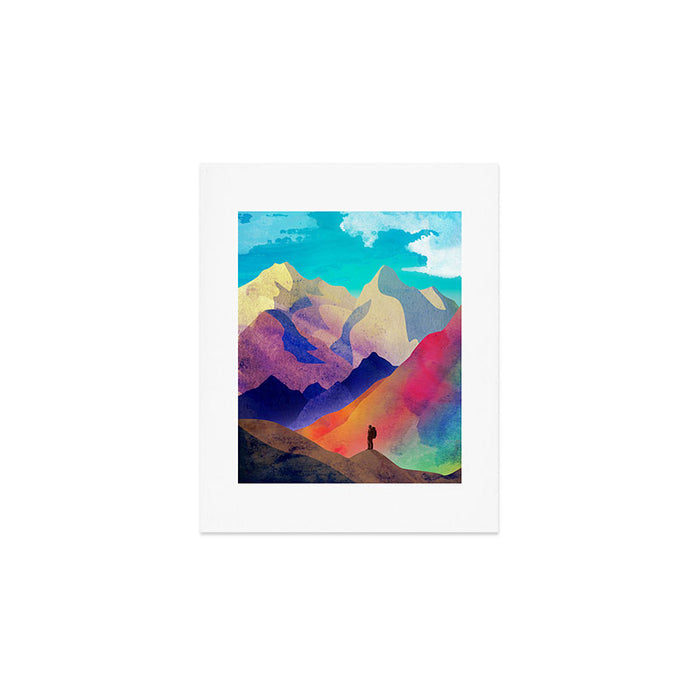 Hiking Art Print Gallery Image 1