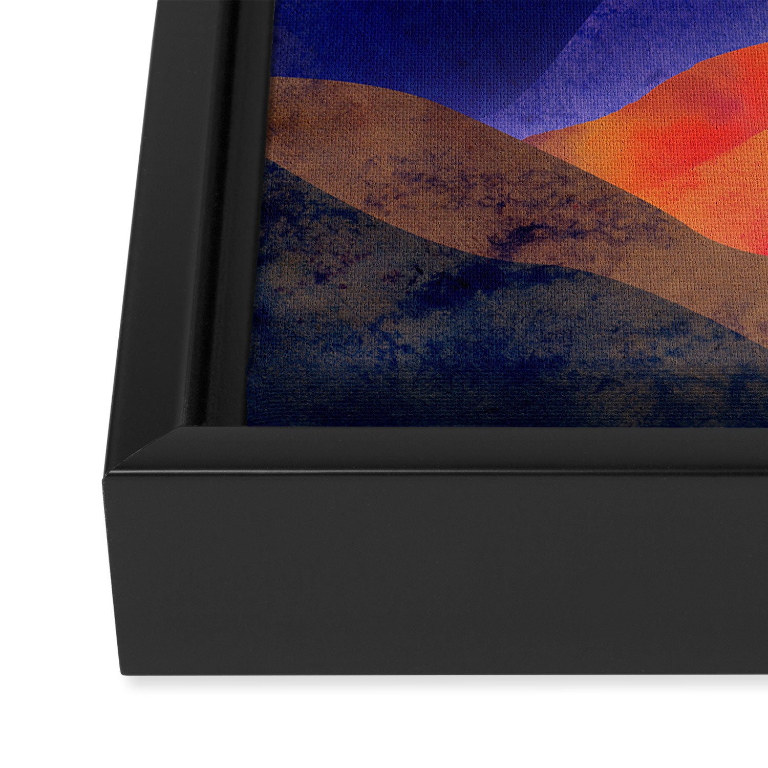 Hiking Framed Canvas Print Gallery Image 3