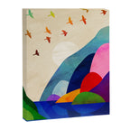 Migrating flock Canvas Print Gallery Image 6