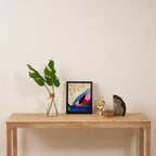 Migrating flock Framed Canvas Print Gallery Image 4