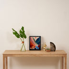 Mountain lion standing on a rock Framed Canvas Print Gallery Image 4