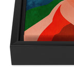 Mountain Ridge Framed Canvas Print Gallery Image 3