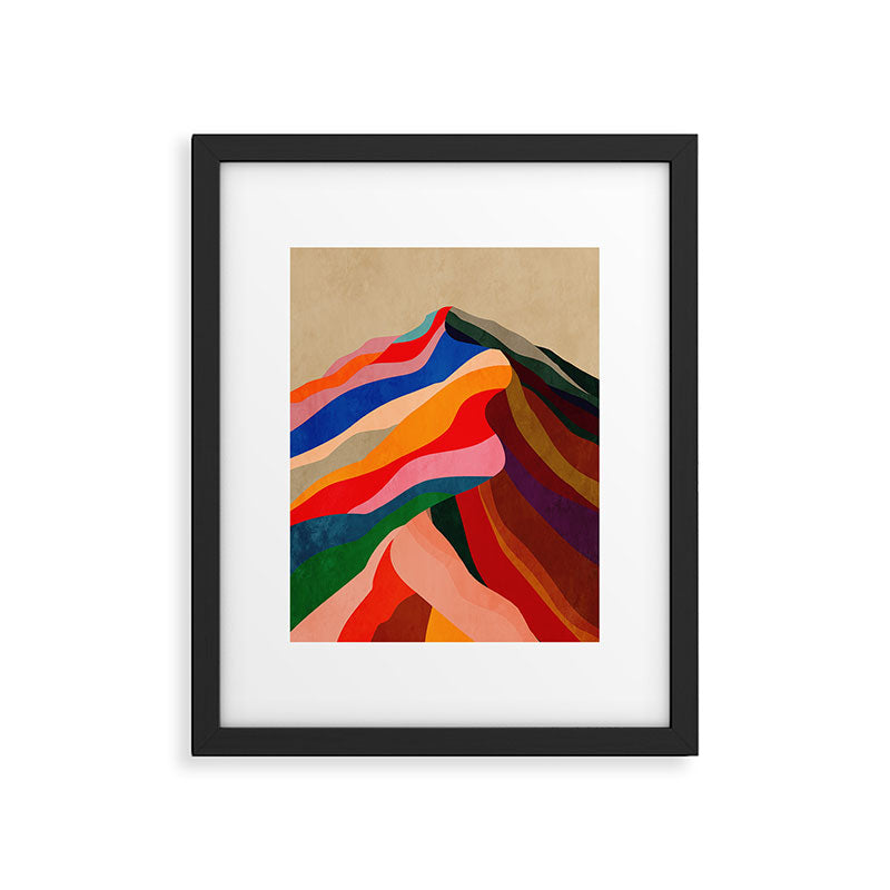 Mountain Ridge Framed Art Print Gallery Image 5