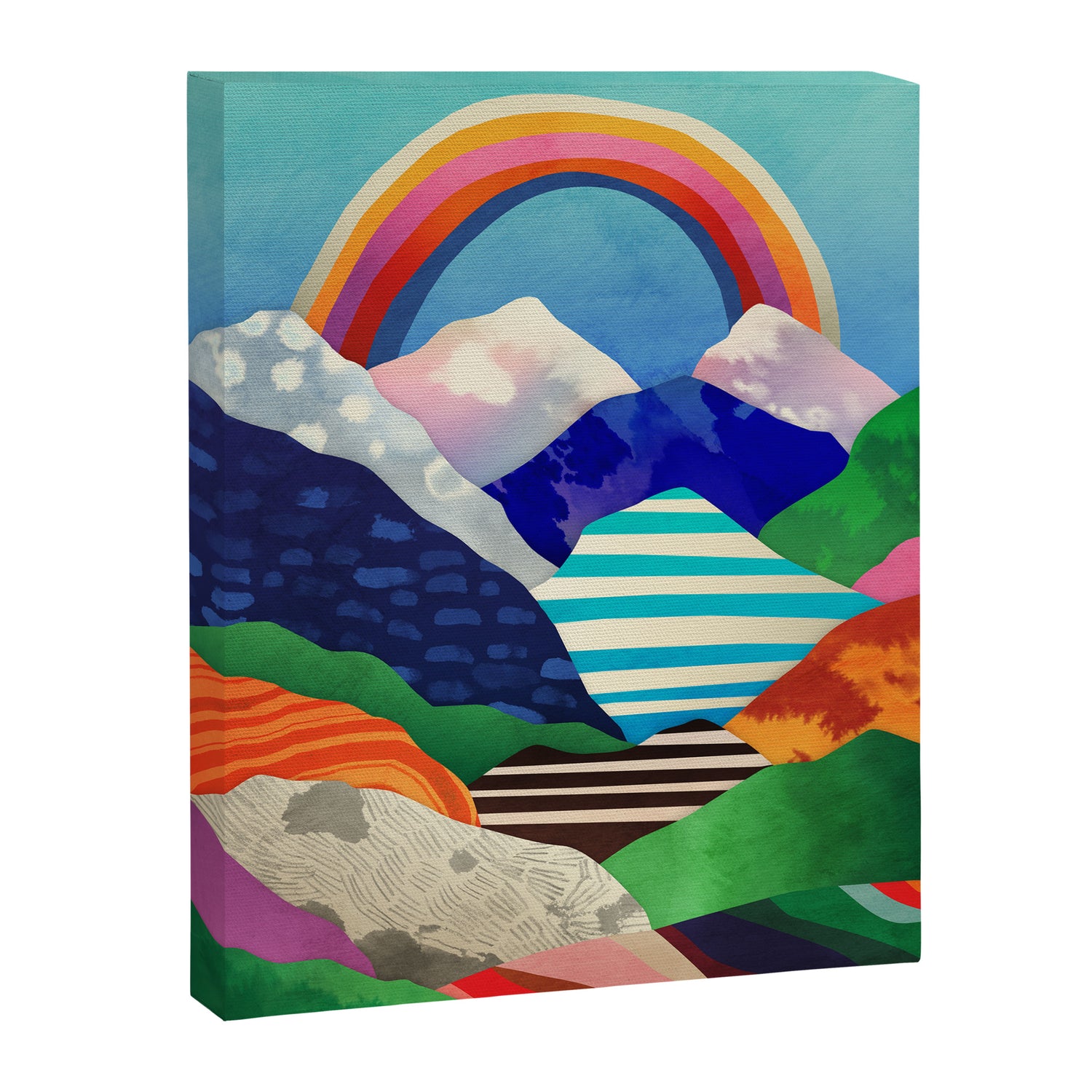 Rainbow in April Canvas Print Gallery Image 3