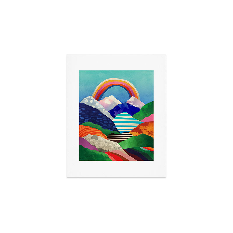 Rainbow in April Art Print Gallery Image 1