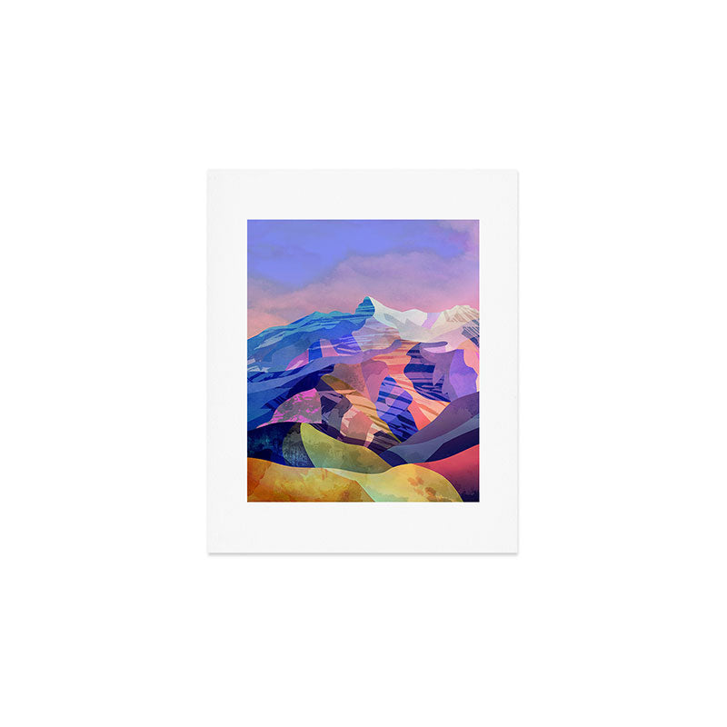 Snow peak Art Print Gallery Image 1