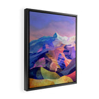 Snow peak Framed Canvas Print Gallery Image 2