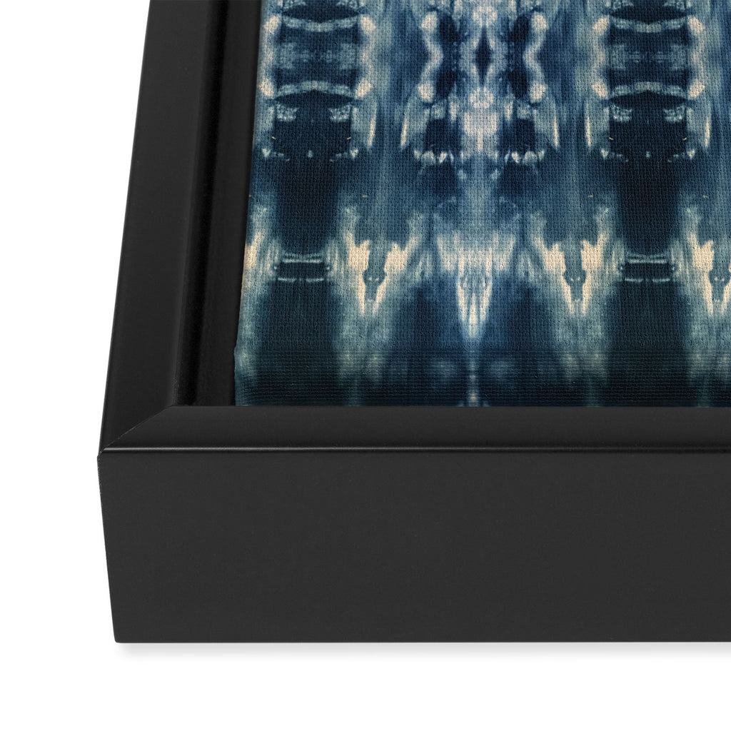 Boho Indigo Vibes Framed Canvas Print Gallery Image 3