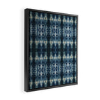 Boho Indigo Vibes Framed Canvas Print Gallery Image 2