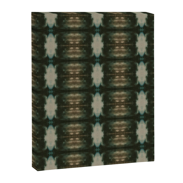 Emerald Shibori Canvas Print Gallery Image 1