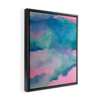 Florida Watercolor Framed Canvas Print Gallery Image 2