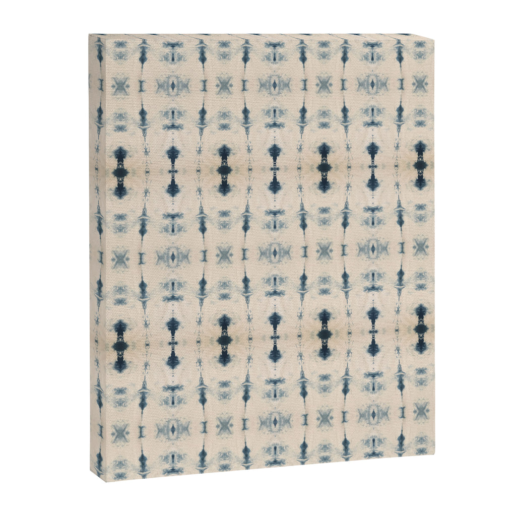 Light Indigo Shibori Canvas Print Gallery Image 8