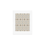 Light Indigo Shibori Art Print Gallery Image 1