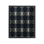 Pomegranate Shibori Framed Canvas Print Gallery Image 8