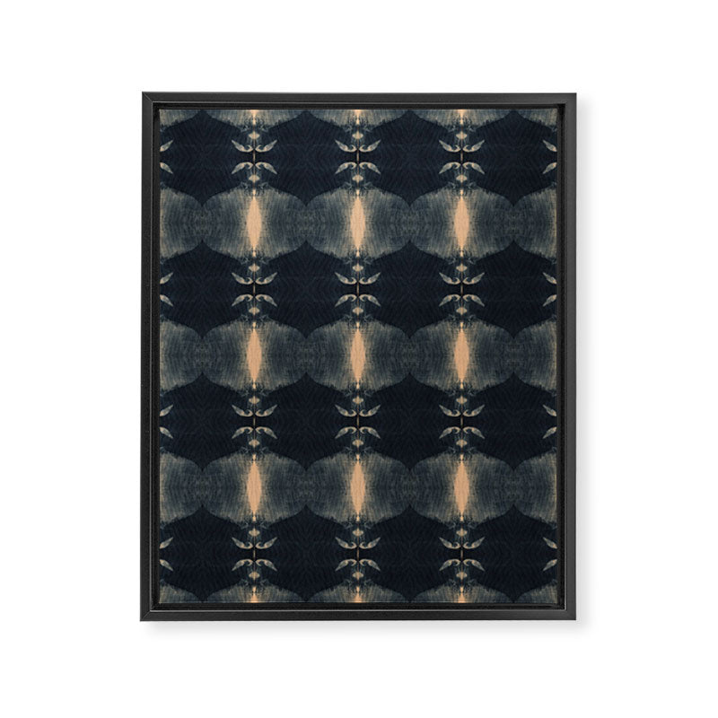 Pomegranate Shibori Framed Canvas Print Gallery Image 8