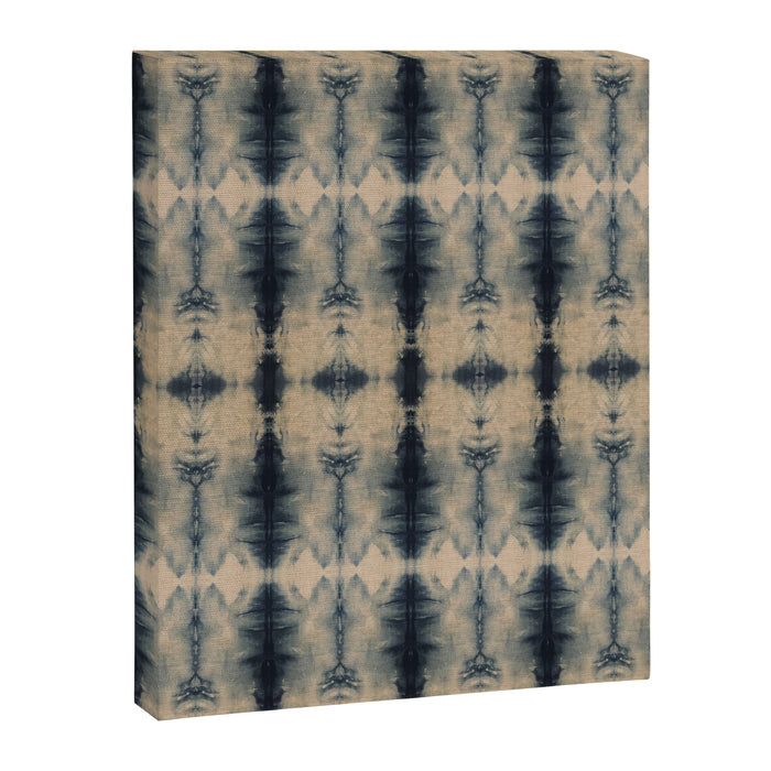 Shibori Linen Flax Canvas Print Gallery Image 1