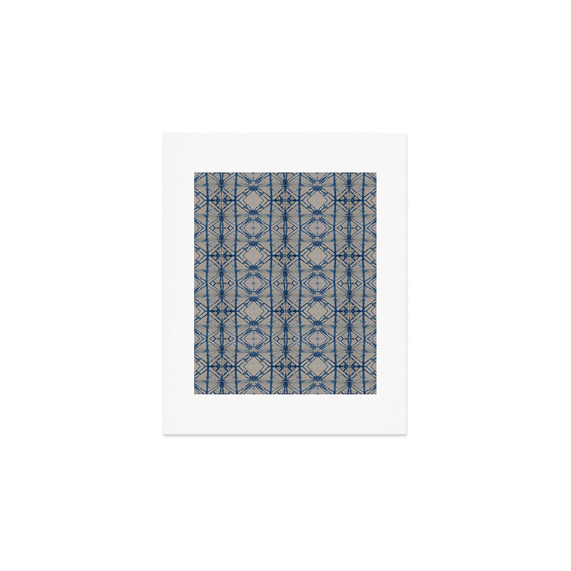 Shibori Mirror Art Print Gallery Image 1