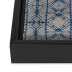 Shibori Mirror Framed Canvas Print Gallery Image 3