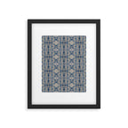 Shibori Mirror Framed Art Print Gallery Image 6