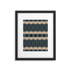 Shibori Shades of Indigo Framed Art Print Gallery Image 6