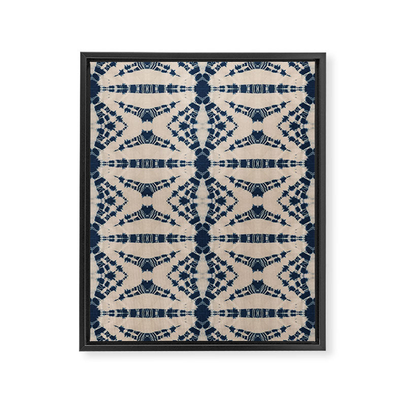 Spider Shibori Framed Canvas Print Gallery Image 8