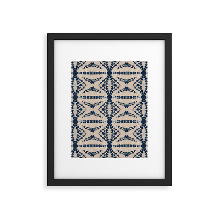Spider Shibori Framed Art Print Gallery Image 1