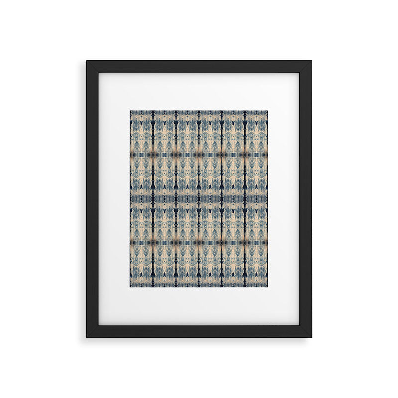 Vintage Shibori Eight Framed Art Print Gallery Image 5