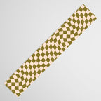 Check VI - Green Twist â Checkerboard Print Table Runner Gallery Image 3