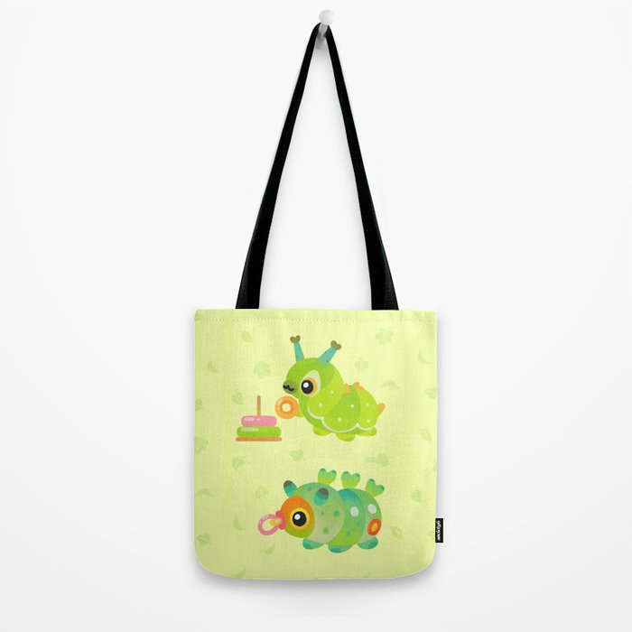 Baby Caterpillar Tote Bag Gallery Image 2