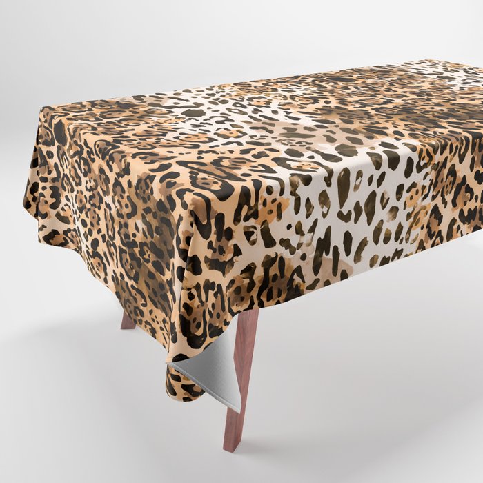 Pattern Leopard Tablecloth Gallery Image 1