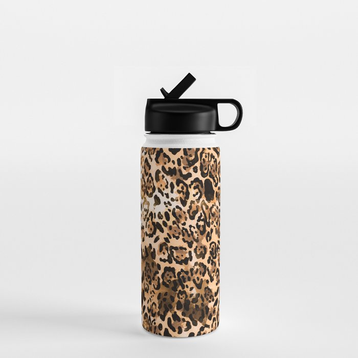 Pattern Leopard Water Bottle Gallery Image 1
