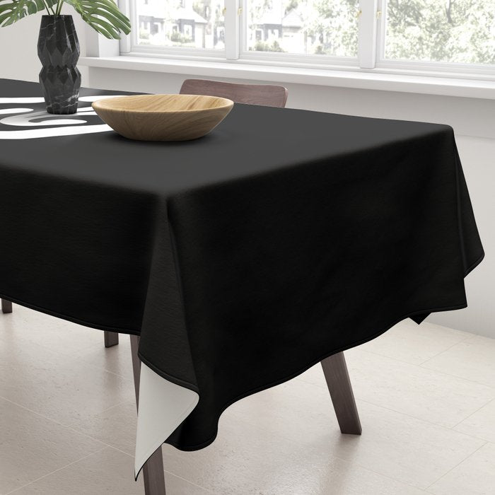 The Ampersand: B&W Edition Tablecloth Gallery Image 3