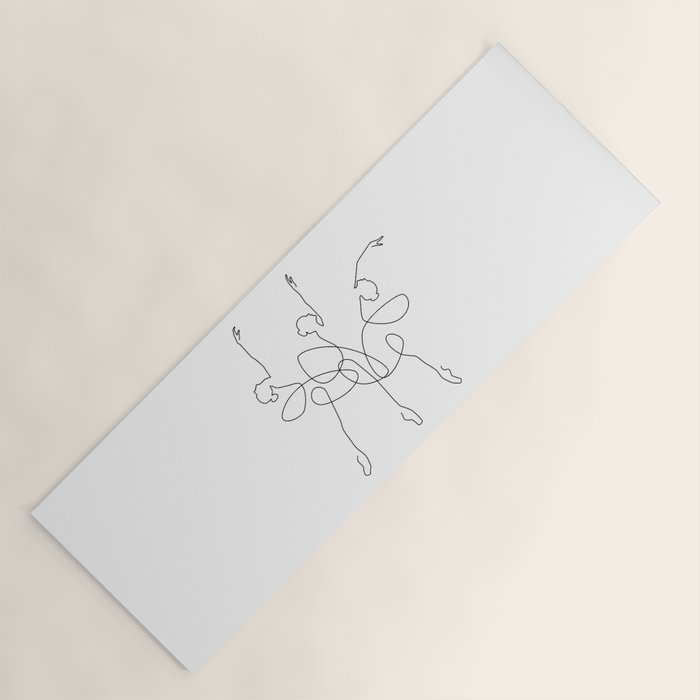 Ballet x 3 Yoga Mat Gallery Image 1
