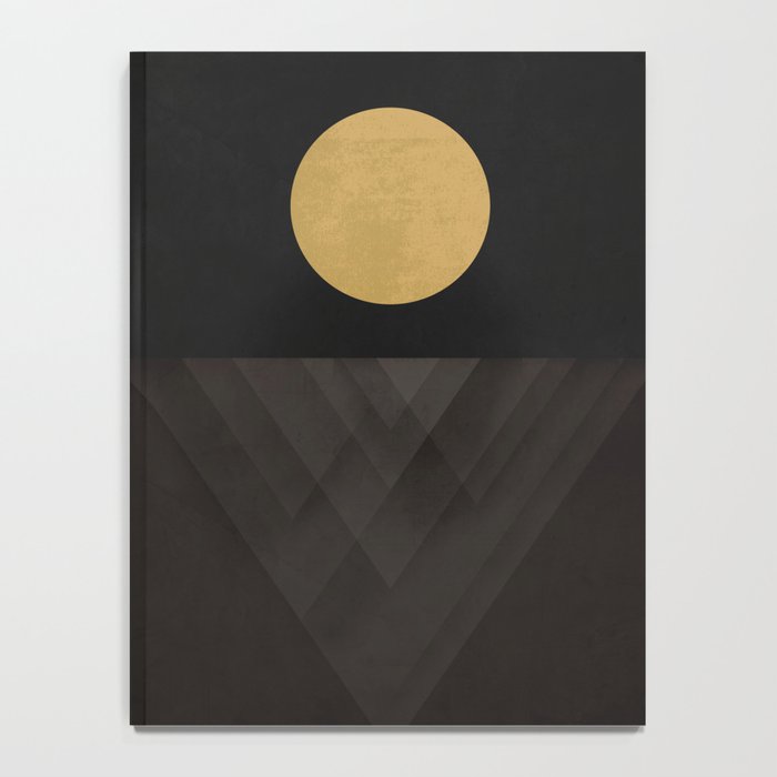 Moon Reflection on Quiet Ocean Notebook Gallery Image 4