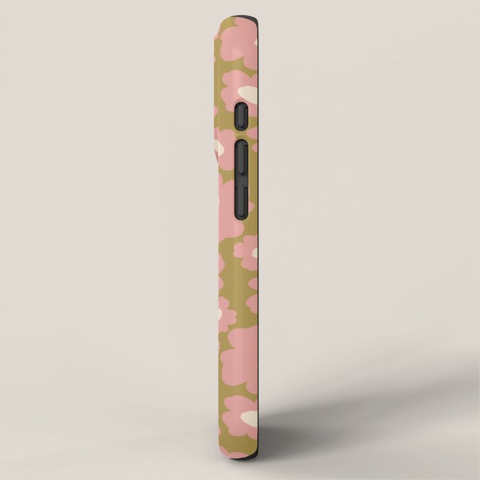 70âs Retro Floral  iPhone Case Gallery Image 2