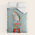 Unicorn Gumball Poop Duvet Cover Gallery Image 6