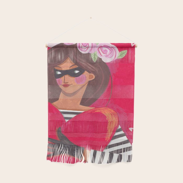 Portrait woman you stole my heart Wall Hanging Gallery Image 1