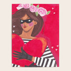 Portrait woman you stole my heart Poster Gallery Image 4