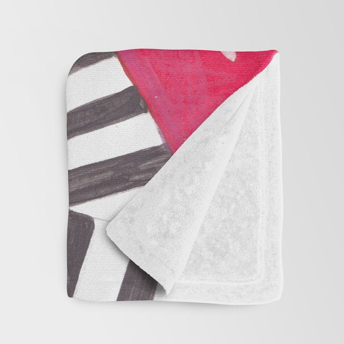 Portrait woman you stole my heart Throw Blanket Gallery Image 3