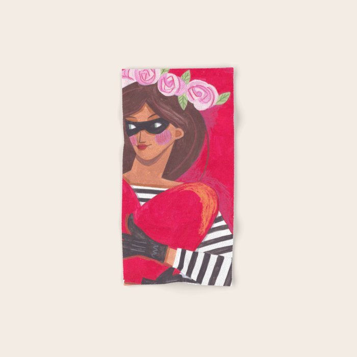 Portrait woman you stole my heart Bath Towel Gallery Image 1