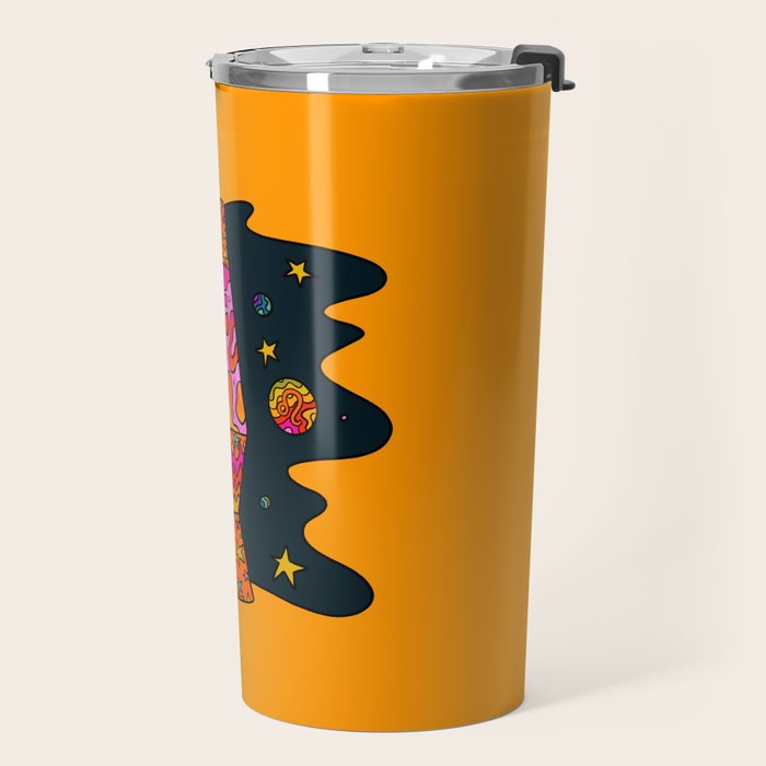 Leo Lava Lamp Travel Mug Gallery Image 2